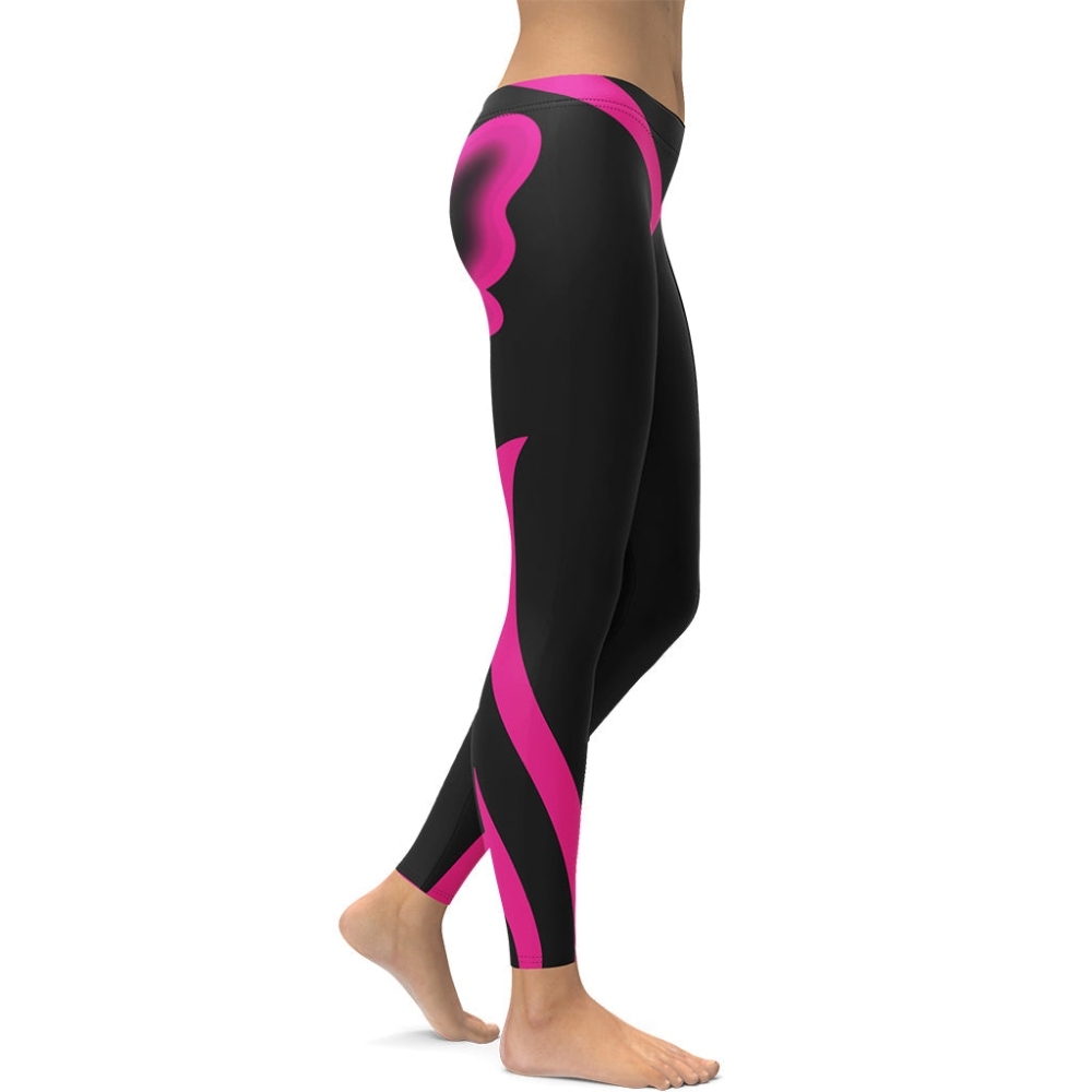 Butterfly Shaped lady Compression Legging