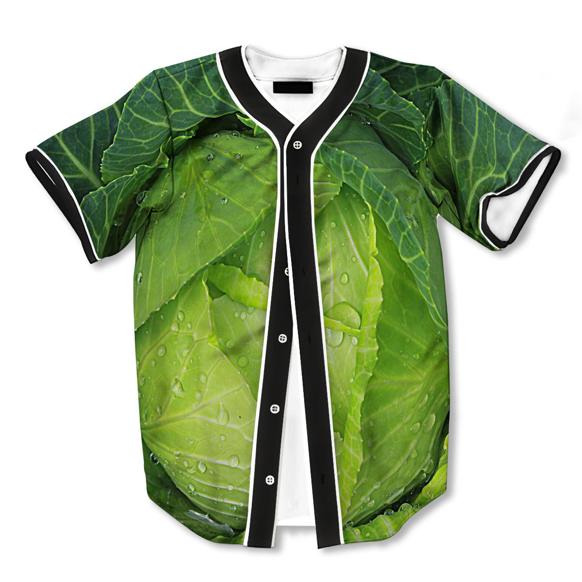 Cabbage Green 3d Print Full Size Baseball Jerseys