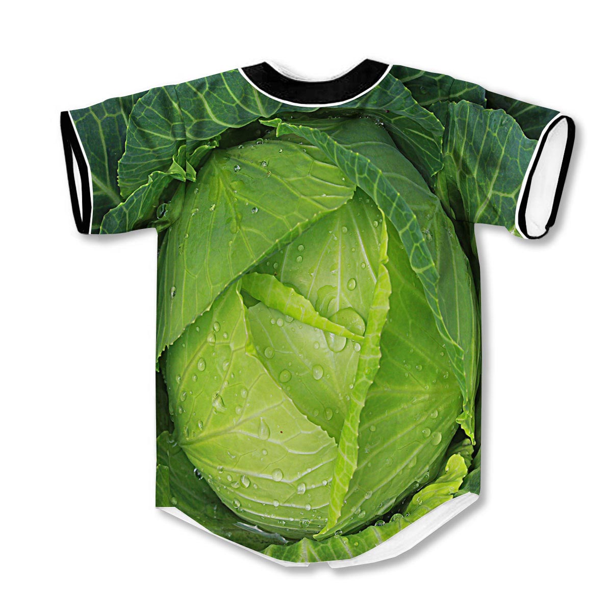 Cabbage Green 3d Print Full Size Baseball Jerseys