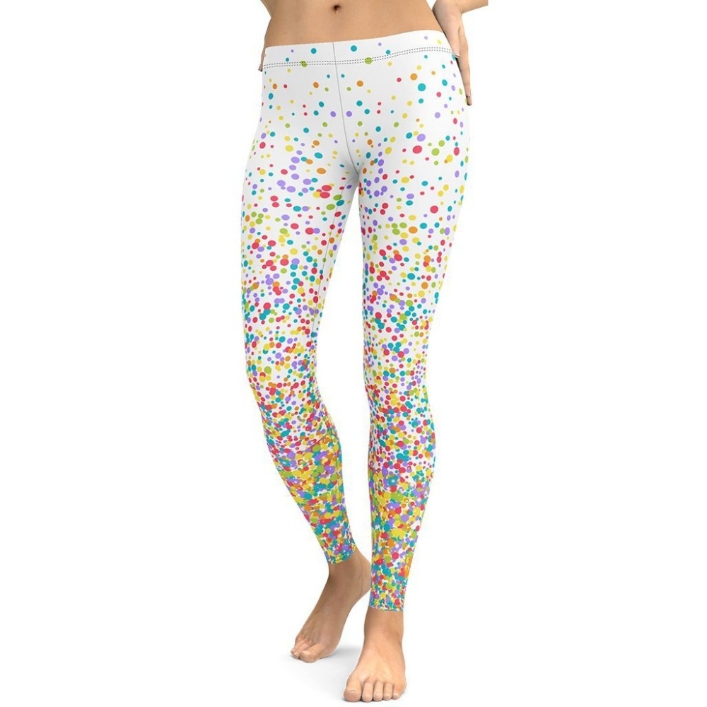 Candy Splash Ombre lady Compression Legging