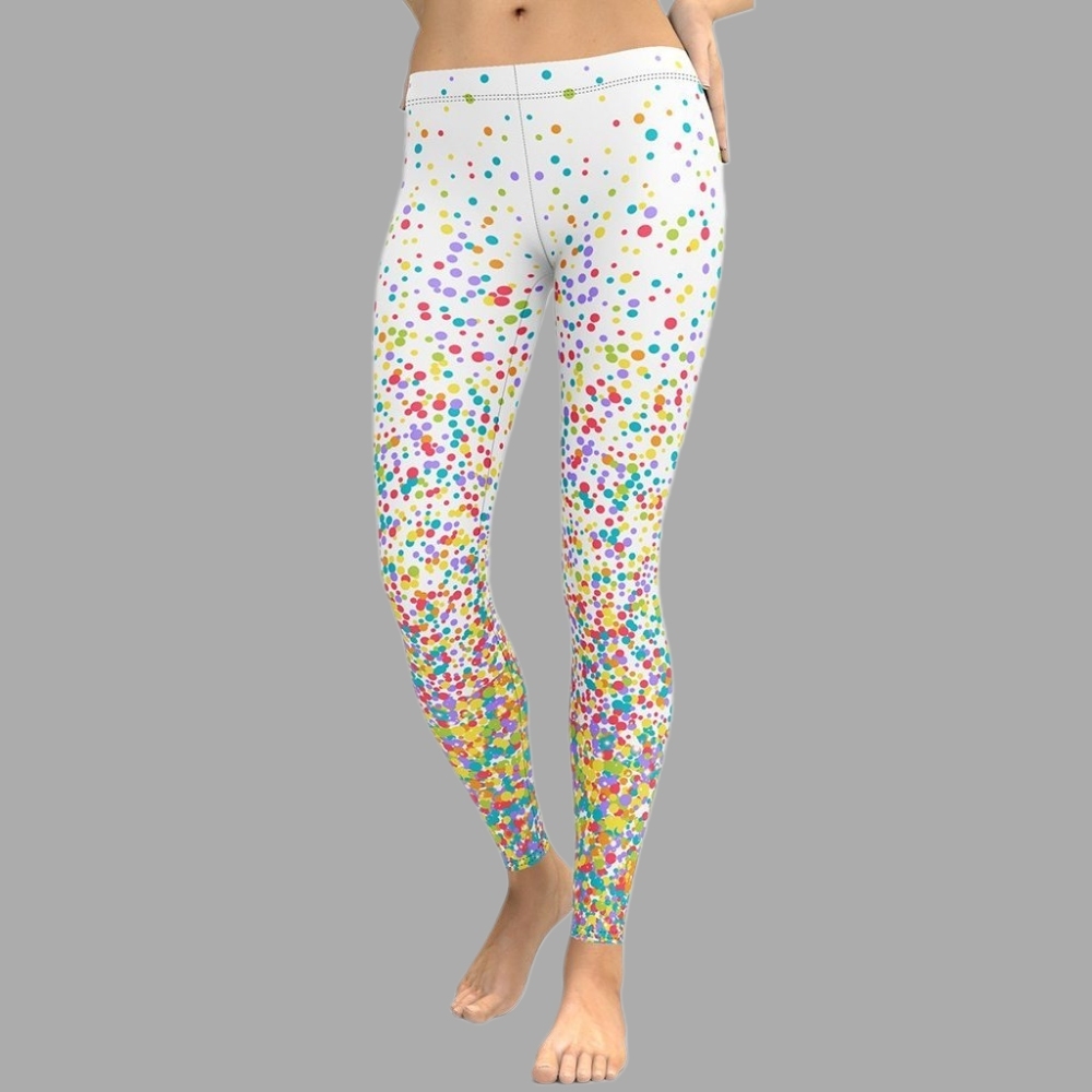Candy Splash Ombre lady Compression Legging