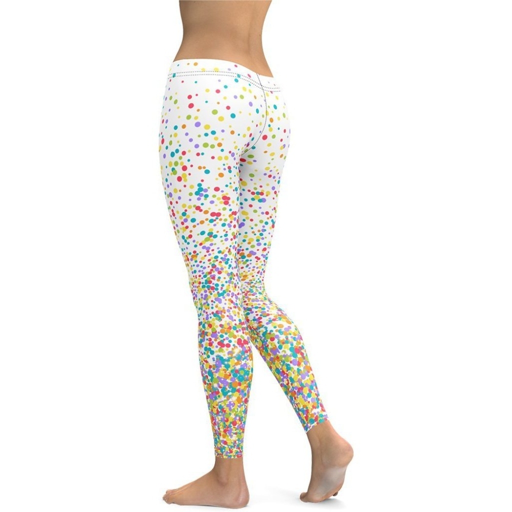Candy Splash Ombre lady Compression Legging