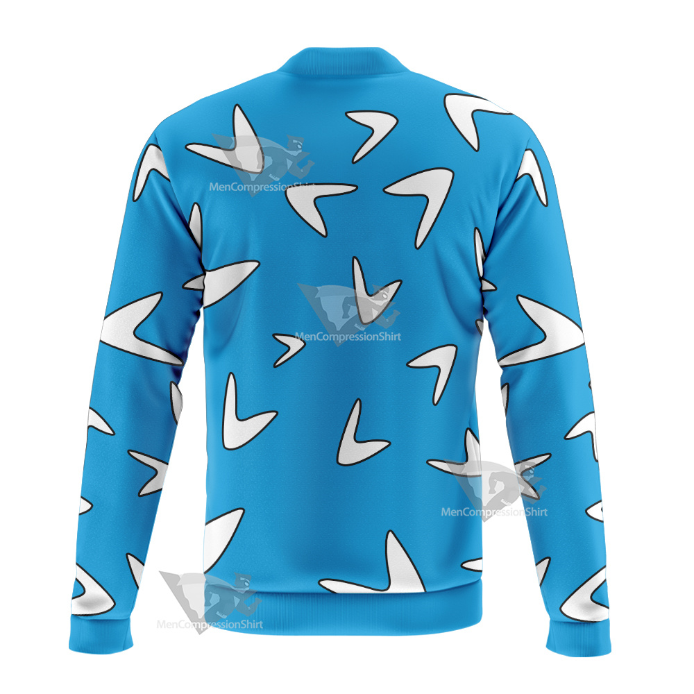 Captain Boomerang White Cosplay Bomber Jacket