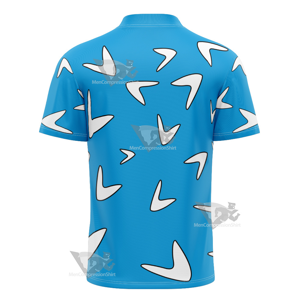 Captain Boomerang White Cosplay Football Jersey