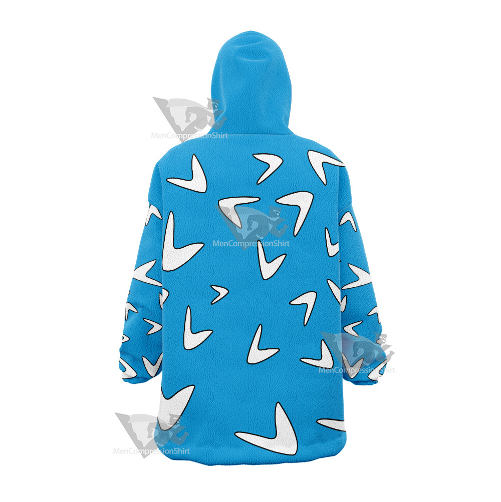 Captain Boomerang White Cosplay Snug Oversized Blanket Hoodie