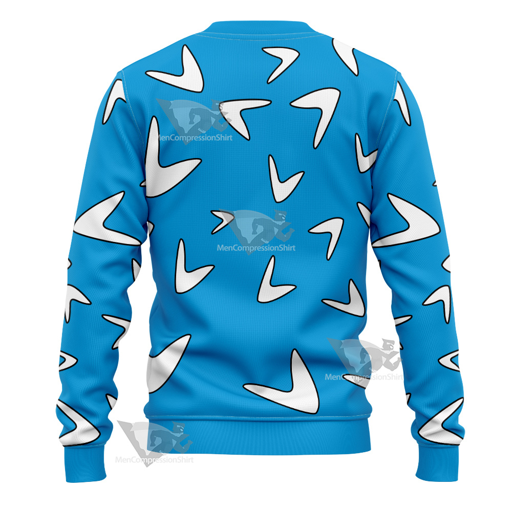 Captain Boomerang White Cosplay Sweatshirt