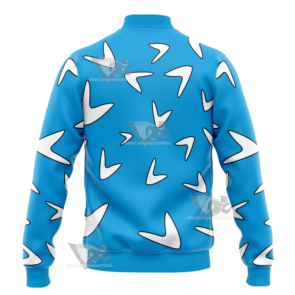 Captain Boomerang White Cosplay Varsity Jacket