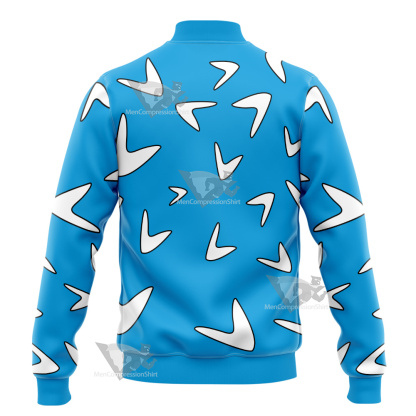 Captain Boomerang White Cosplay Varsity Jacket