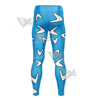 Captain Boomerang White Mens Compression Legging