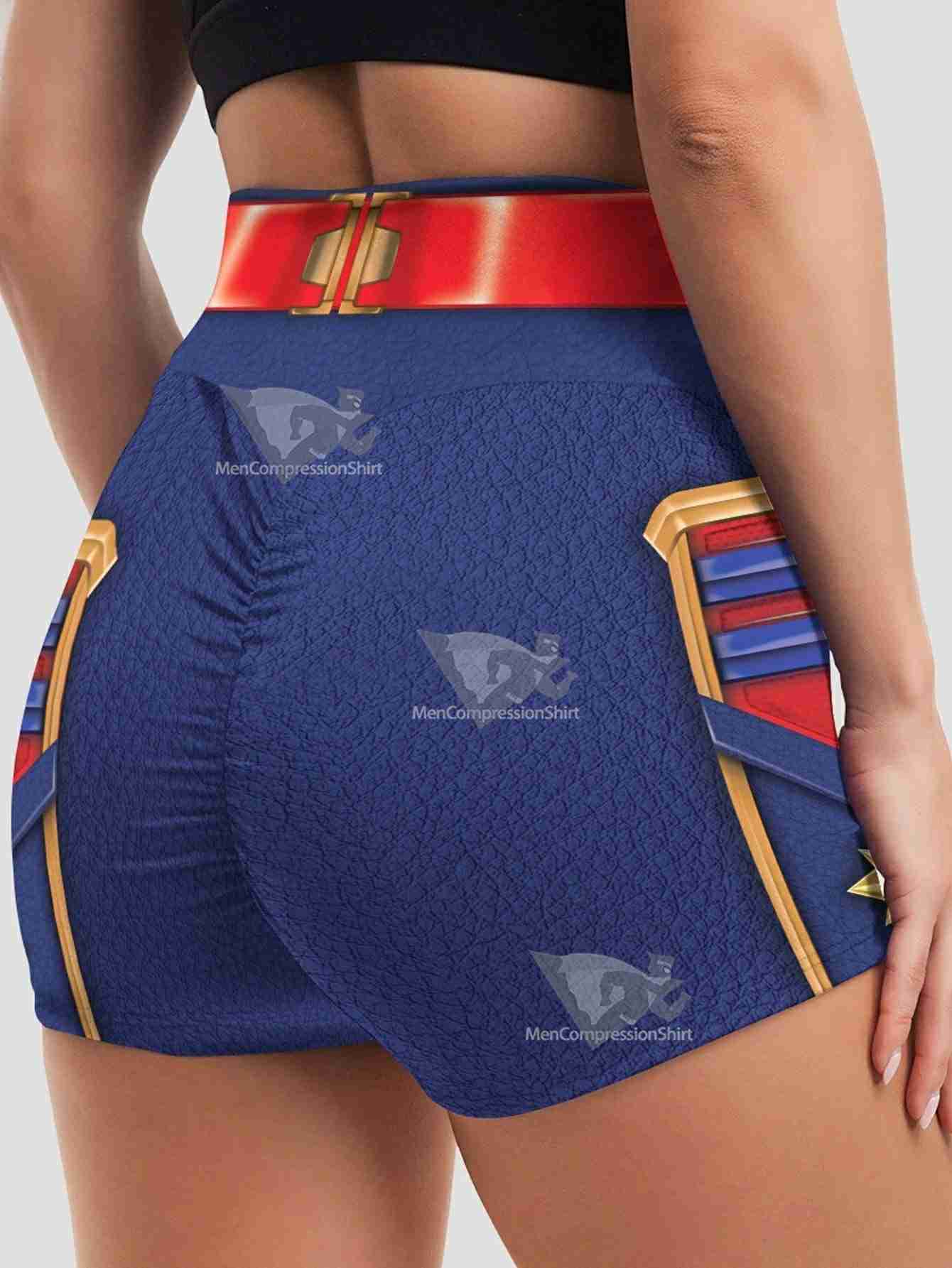 Captain Carol Women Compression Active Wear Set