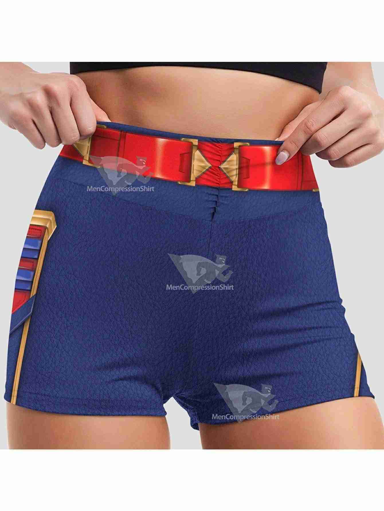 Captain Carol Women Compression Active Wear Set
