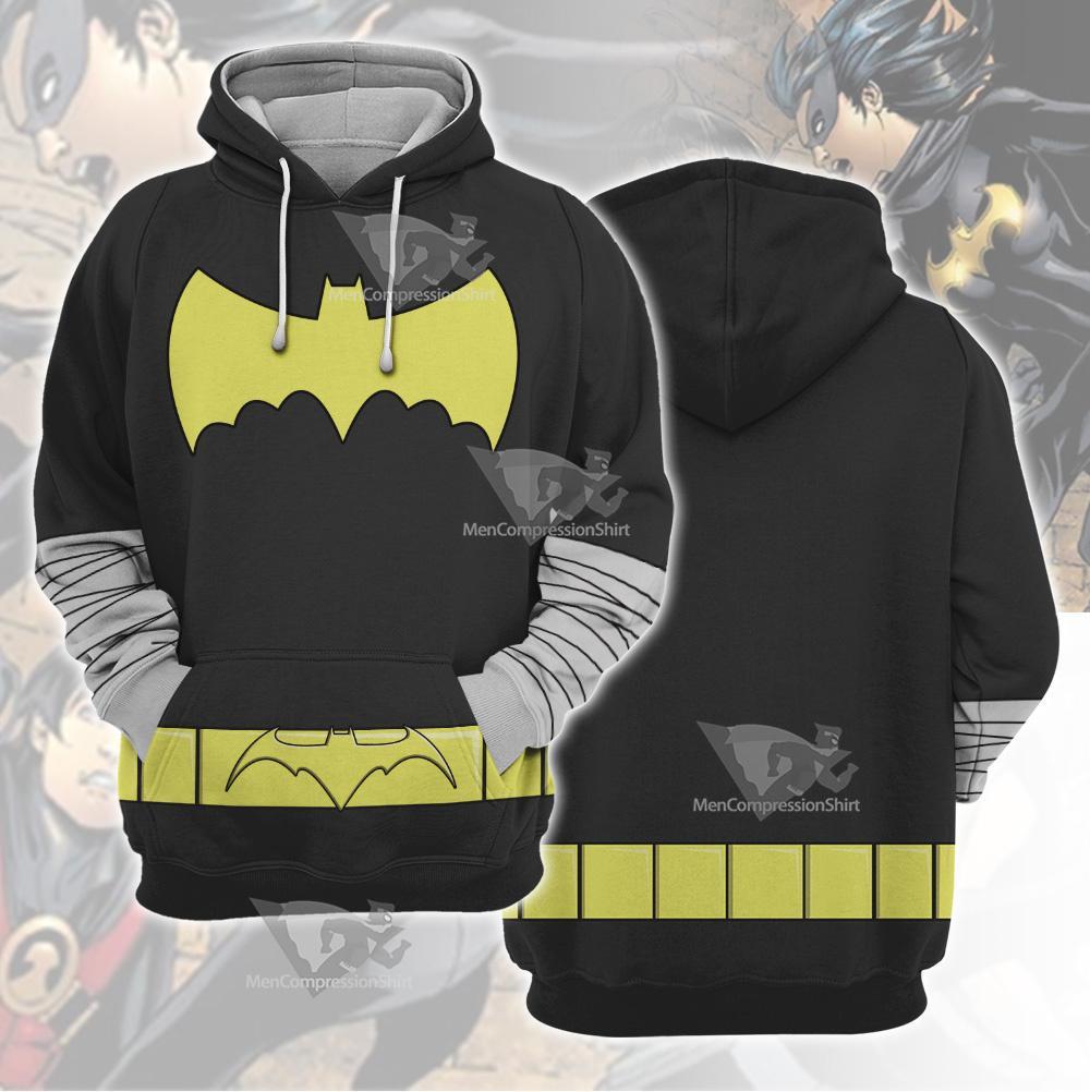 Dc Cassandra Cain Bat Belt Cosplay Hoodie