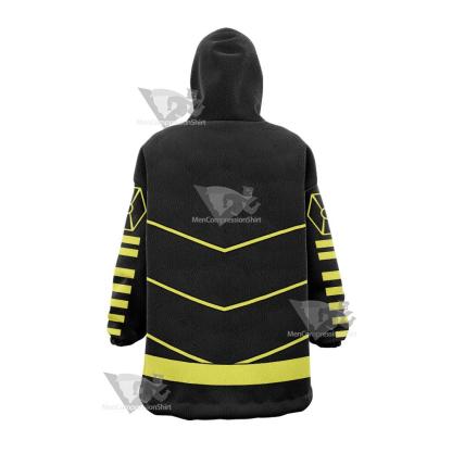 Dc Cassandra Cain Black Cosplay Snug Oversized Blanket Hoodie