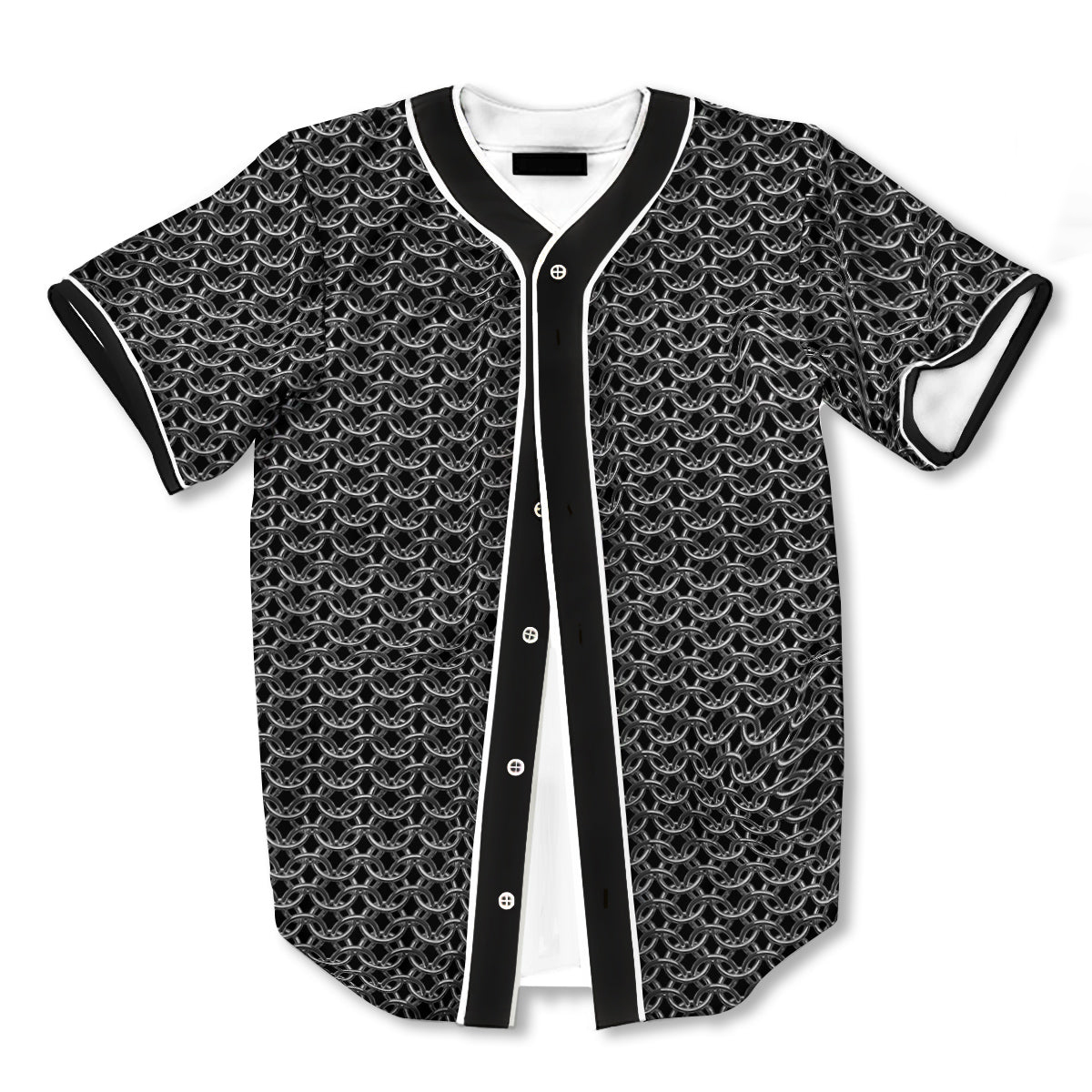 Chainmail Ring 3d Print Full Size Baseball Jerseys