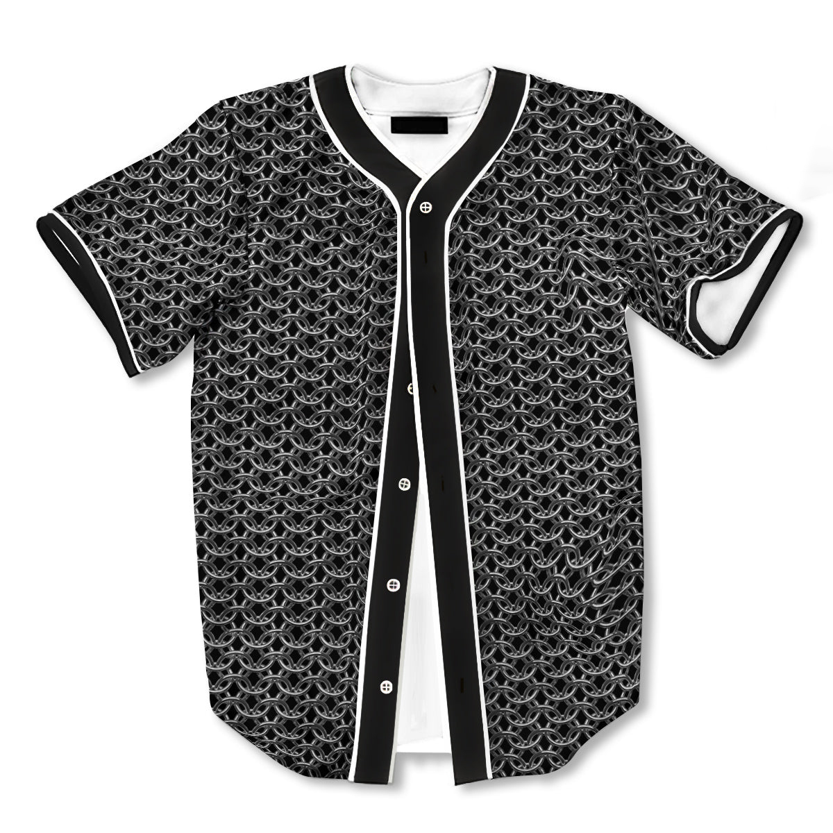 Chainmail Ring 3d Print Full Size Baseball Jerseys