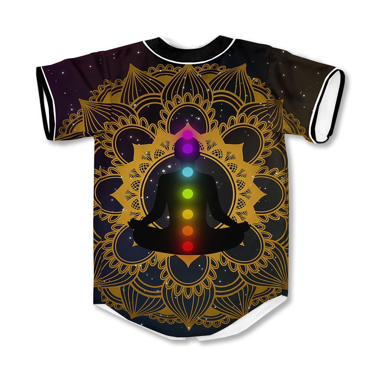 Chakras The Seven 3d Print Full Size Baseball Jerseys