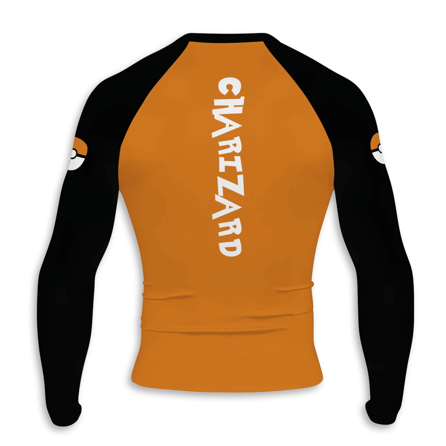 Charizard Men Long Sleeve Compression Shirt
