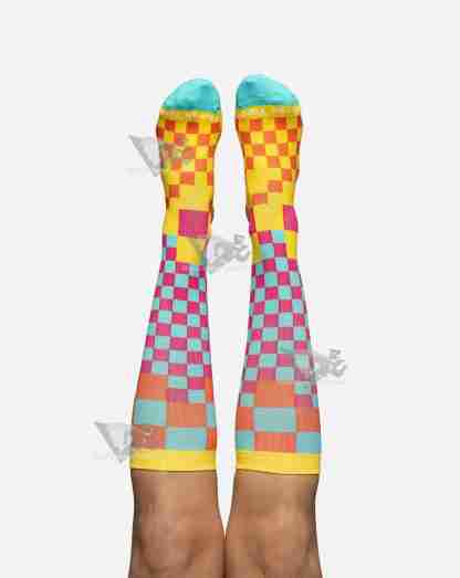 Checkers Compression Socks