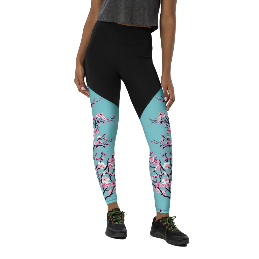 Cherry Blossom Women Compression Legging