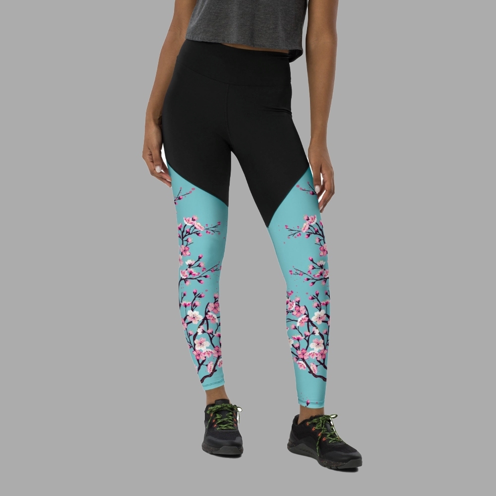 Cherry Blossom Women Compression Legging