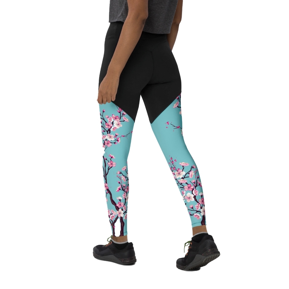 Cherry Blossom Women Compression Legging
