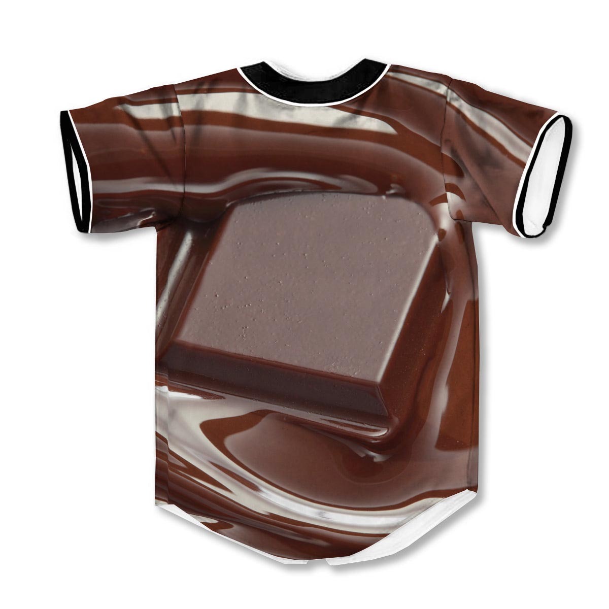 Chocolate 3d Print Full Size Baseball Jerseys