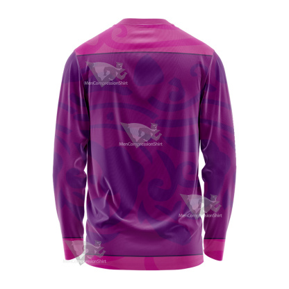 Chowder Purple Coat Long Sleeve Shirt