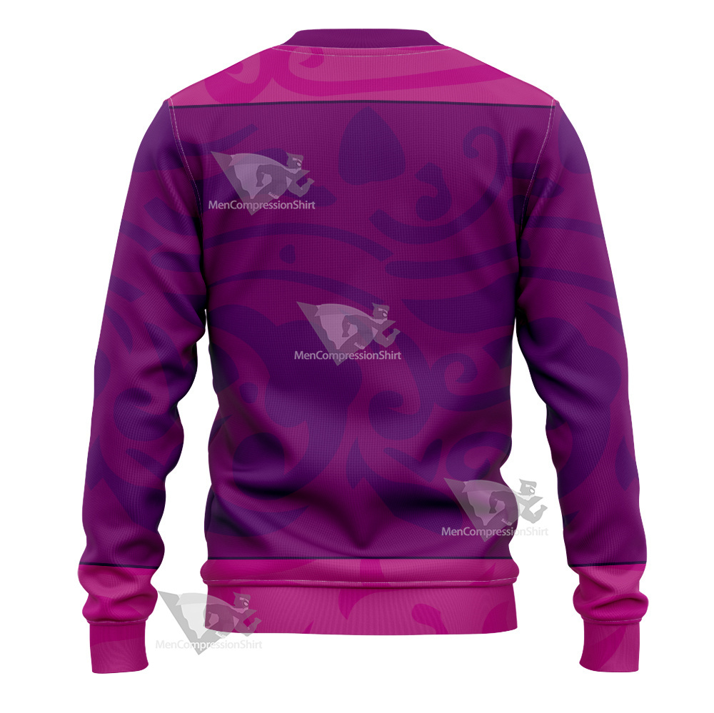 Chowder Purple Coat Sweatshirt