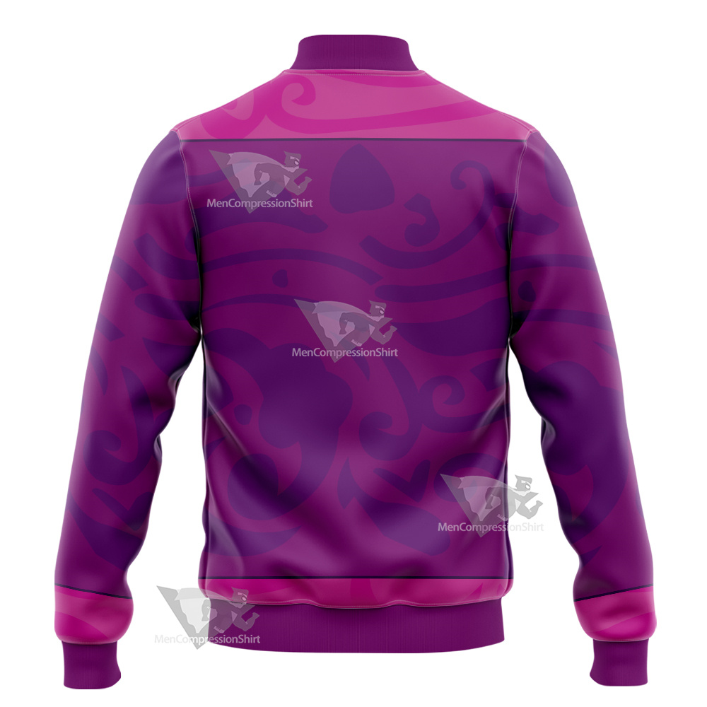 Chowder Purple Coat Varsity Jacket