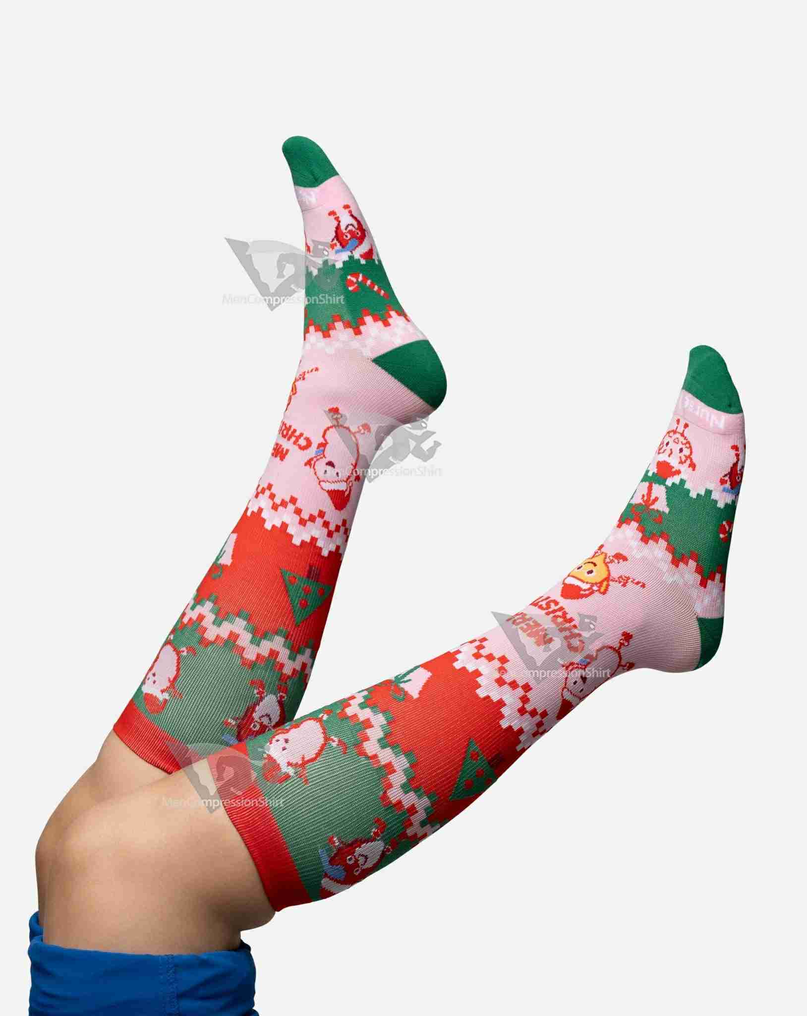 Christmas Holiday Compression Socks