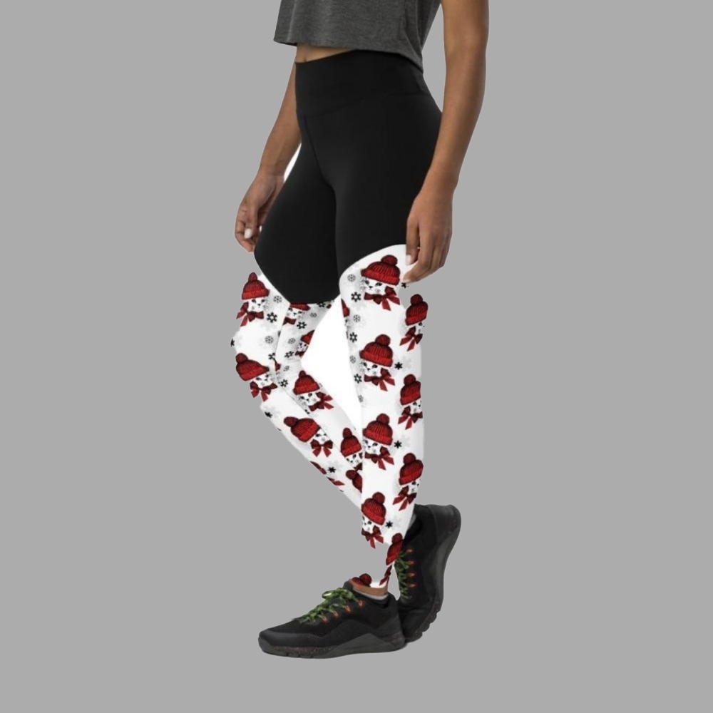 Christmas Kitties Women Compression Legging