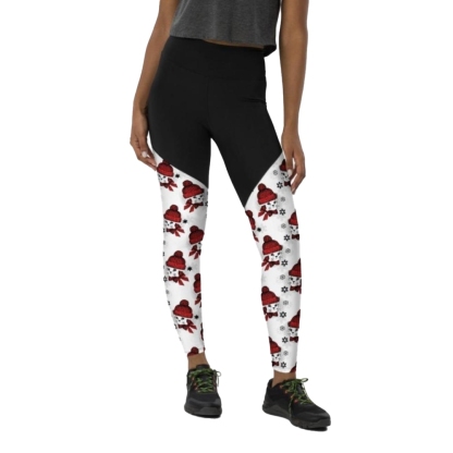 Christmas Kitties Women Compression Legging