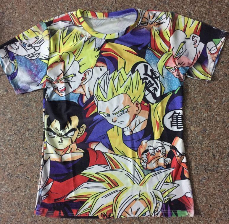 Classic Dragon Ball Z Cool Gohan Stylish 3d Anime T-Shirt