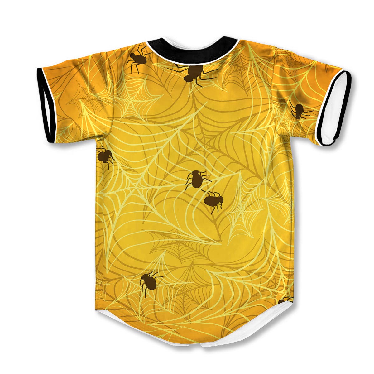 Cobweb Yellow 3d Print Full Size Baseball Jerseys