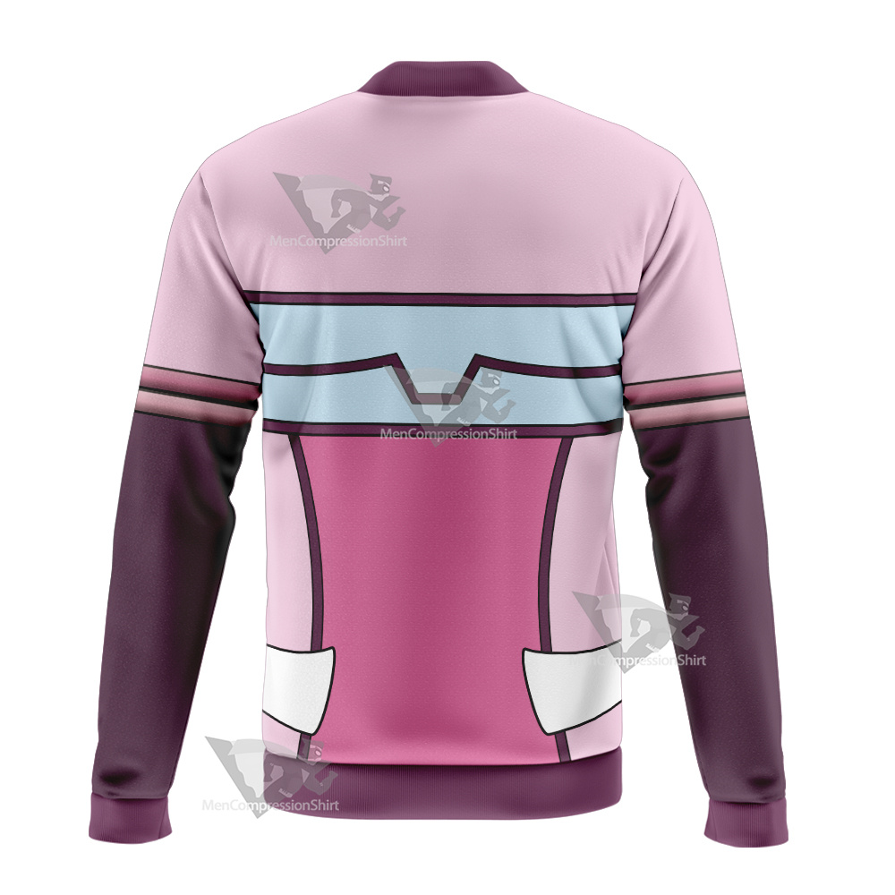 Code Lyoko Aelita Stones Pink Cosplay Bomber Jacket