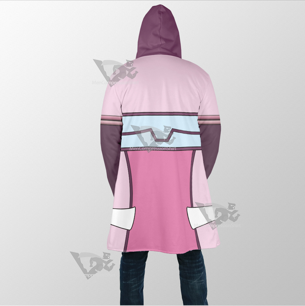 Code Lyoko Aelita Stones Pink Cosplay Dream Cloak