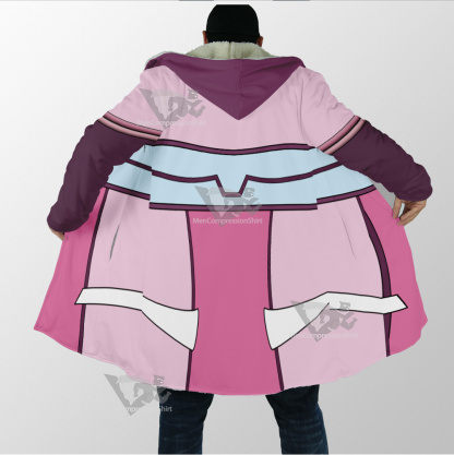 Code Lyoko Aelita Stones Pink Cosplay Dream Cloak