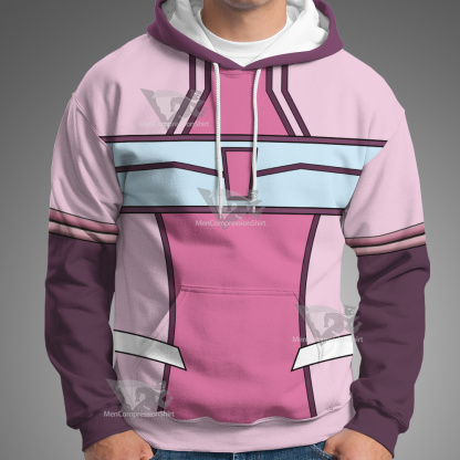 Code Lyoko Aelita Stones Pink Cosplay Hoodie