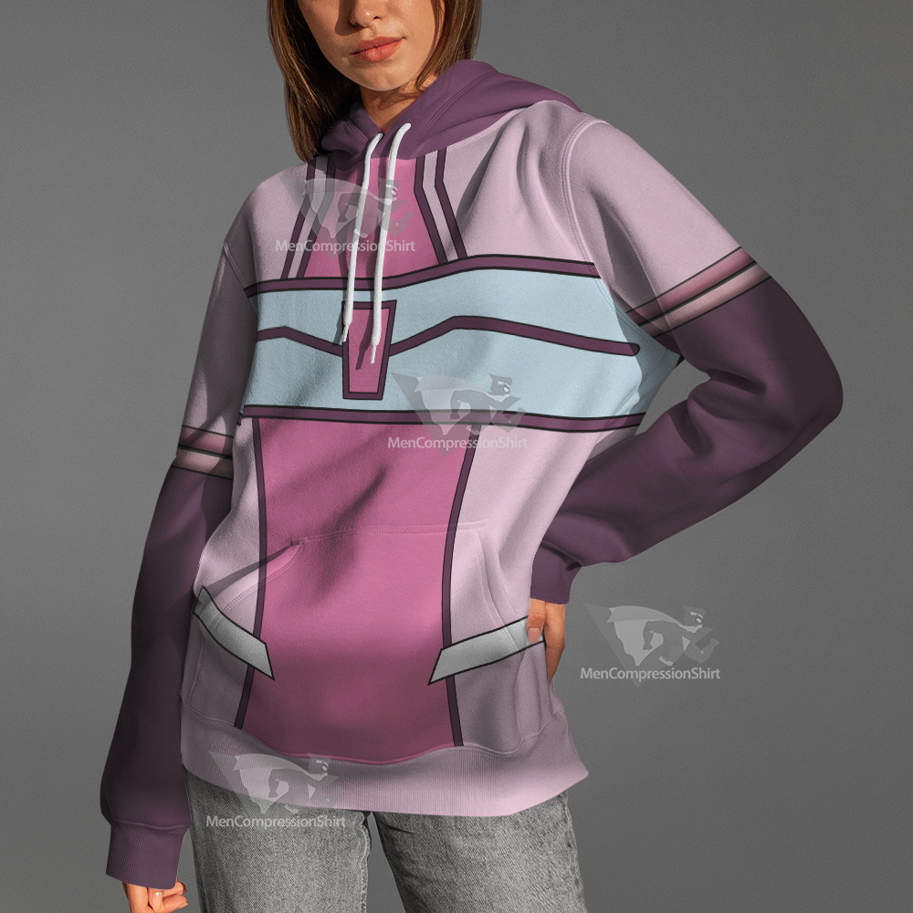 Code Lyoko Aelita Stones Pink Cosplay Hoodie