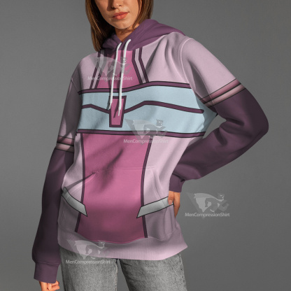 Code Lyoko Aelita Stones Pink Cosplay Hoodie