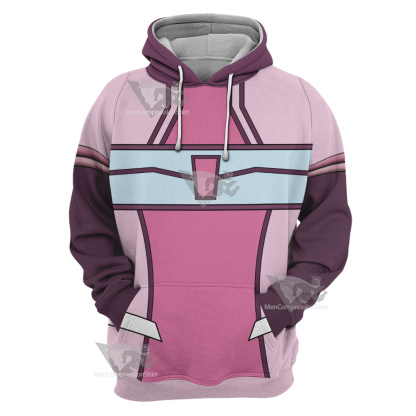 Code Lyoko Aelita Stones Pink Cosplay Hoodie