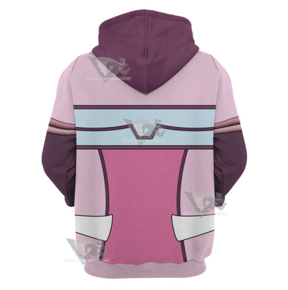 Code Lyoko Aelita Stones Pink Cosplay Hoodie