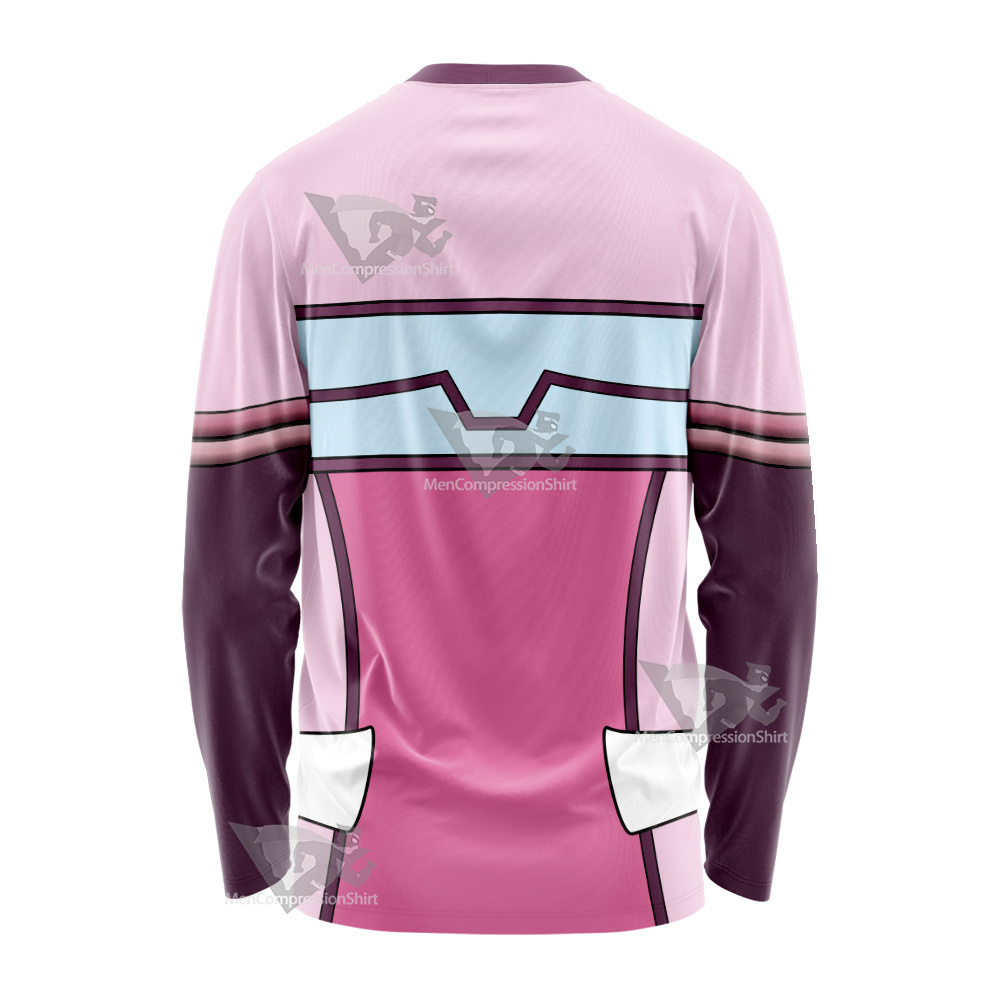 Code Lyoko Aelita Stones Pink Cosplay Long Sleeve Shirt
