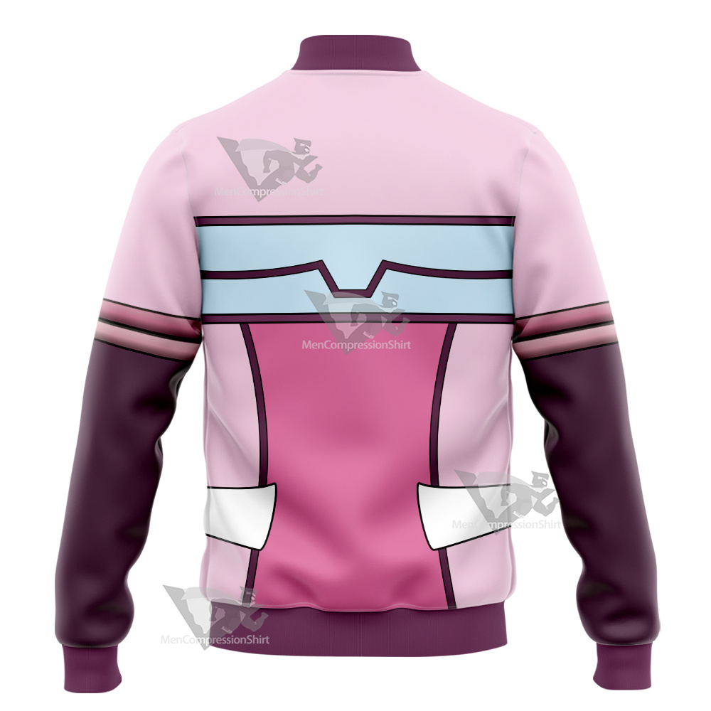 Code Lyoko Aelita Stones Pink Cosplay Varsity Jacket