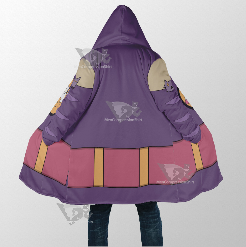 Code Lyoko Odd Purple Cosplay Dream Cloak