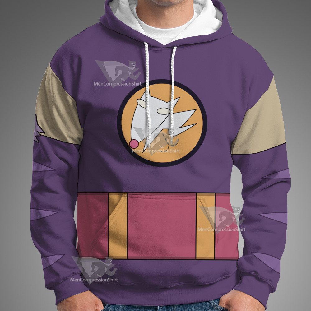 Code Lyoko Odd Purple Cosplay Hoodie