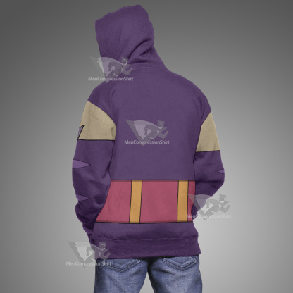 Code Lyoko Odd Purple Cosplay Hoodie