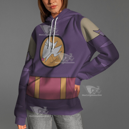 Code Lyoko Odd Purple Cosplay Hoodie