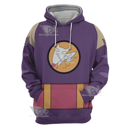 Code Lyoko Odd Purple Cosplay Hoodie