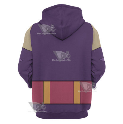 Code Lyoko Odd Purple Cosplay Hoodie